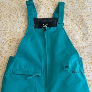 Arctix Turquoise Snow Bibs NEW
